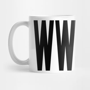 WWJD - What Would Jesus Do Mug